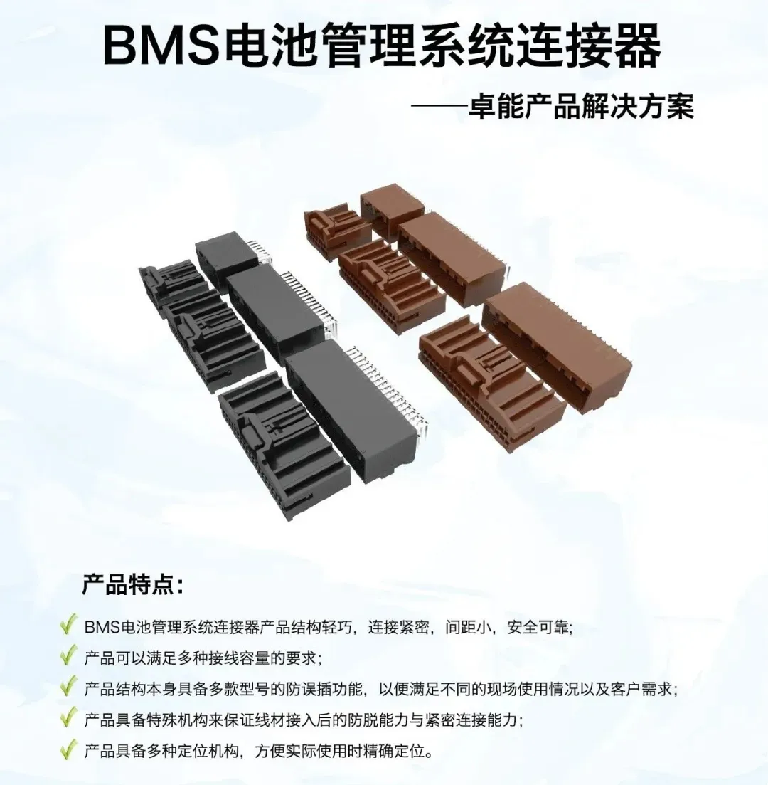 BMS电池管理系统连接器 置恒卓能邀您共聚SNEC第十七届(2024)国际太阳能光伏与智慧能源(上海)大会暨展览会!(图4)