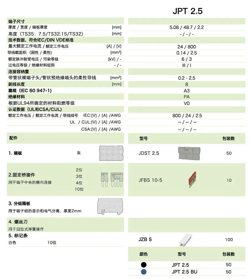 PT直插式系列JPT 2.5(图1)